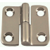 Two-part hinge, right or left