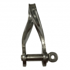 Twisted type flat shackle