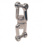Jaw and jaw swivel shackle with hexagon socket