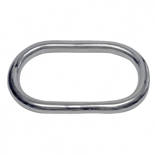 TS Distributors  Solid Steel Oval Ring