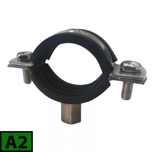 Plastic pipe rubber clamp A2