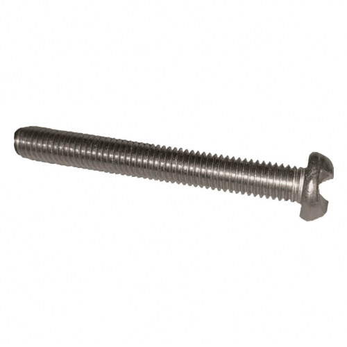Pan head security screws with oneway drive