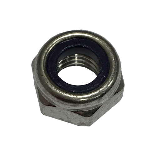 Hexagonal self-locking nuts stainless steel A4 DIN 985