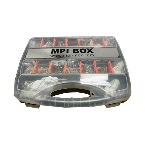MPI BOX M de tornillos de acero inoxidable A4