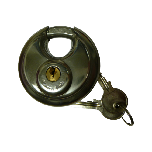 Round padlock